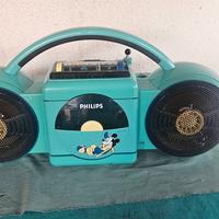 RADIO PHLIPS VINTAGE ROLLER DISNEY TOPOLINO VINTAG