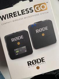 Microfono Rode Wireless Go
