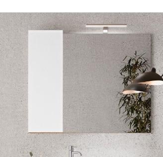 Specchio bagno con mobiletto e lampada led