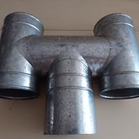 Fumaiolo Antivento ad H diametro 14