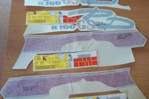 KIT ADESIVI SERBATOIO ORIGINALI BMW R 100 GS PD 19