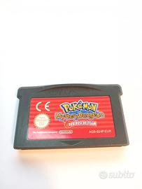 Pokémon Mystery Dungeon Squadra Rossa GBA Origina