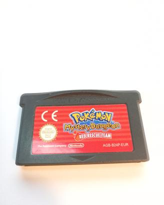Pokémon Mystery Dungeon Squadra Rossa GBA Origina