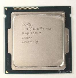 Processore Intel i5-4690 e dissipatore