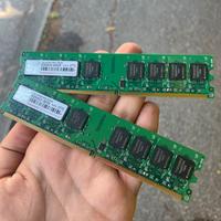 2 RAM DDR2 2GB 800MHz Transcend funzionanti