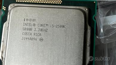 CPU Intel Core i5 2500k @3.30ghz + dissipatore