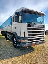 Scania Ribaltabile Trilaterale acciaio inox 