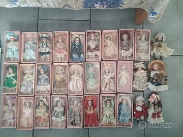 Bambole di porcellana Baby DeAgostini 