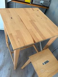 Tavolo alto ikea con sgabelli