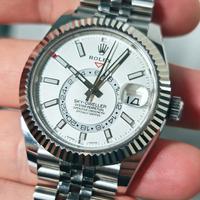 Rolex Sky-Dweller 326934 jubilee bianco 2021 full