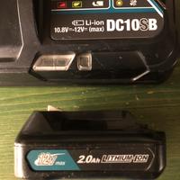 Batteria Makita 12v con caricabatteria