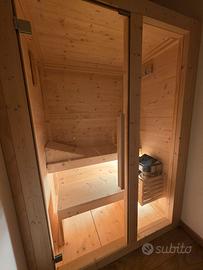 Sauna Yamir in Abete Finlandese