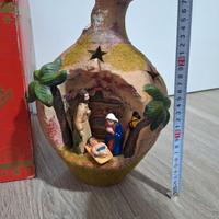 Decorazione natalizia presepe alta 30 cm