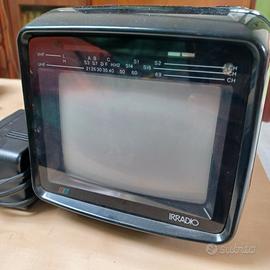 Tv Vintage portatile Irradio Coccinella