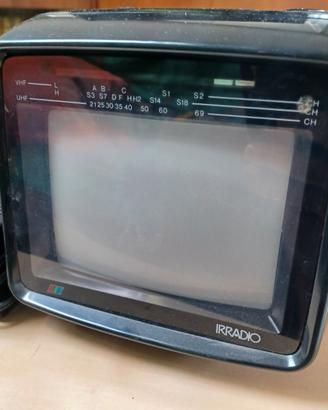 Tv Vintage portatile Irradio Coccinella