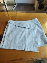 gonna corta effetto portafoglio grigia tg M