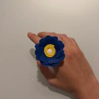 Anello in feltro, su basi in acciaio nuovo