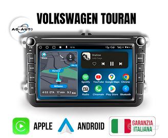 Volkswagen Touran 8 pollici Autoradio android +KIT