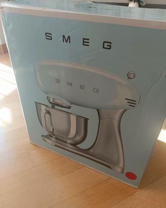 Planetaria Smeg SMF01 rossa e grigia NUOVA 