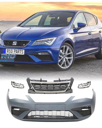 KIT PARAURTI ANTERIORE SEAT LEON 13-19 LOOK FR CON