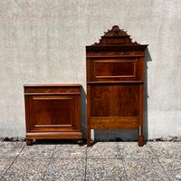 Testata e pediera letto matrimoniale