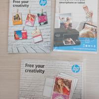 15 fogli da foto nuovi per stampante HP 18*13 cm