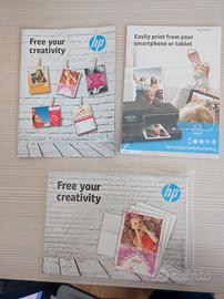 15 fogli da foto nuovi per stampante HP 18*13 cm