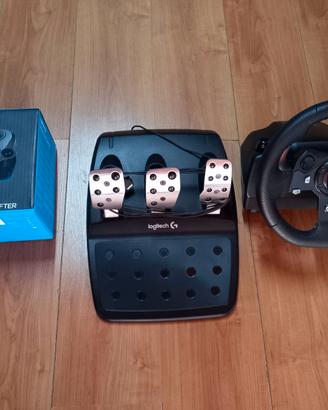 Logitech g920 + cambio Driving Force (PC/XBOX)