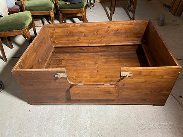 Cassa box parto per cani in legno