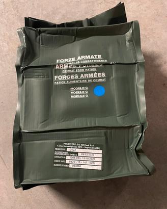 Razione K Italiana FORZE ARMATE Modulo G Blu
