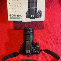 Canon EOS 650 D + obiettivo ESF 18-135 IS STM+Set