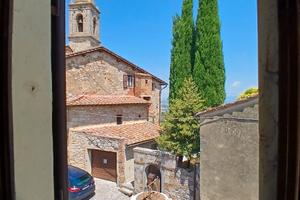 Casa vacanze nel borgo di Montefollonico, tra Pien