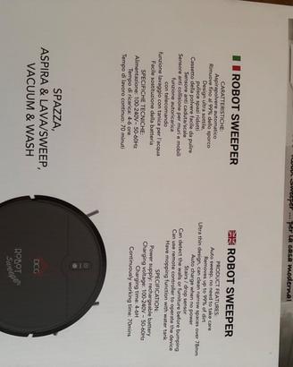 Robot aspirapolvere sweeper BS1026N