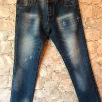 Jean uomo marca cotton & silk , taglia 54