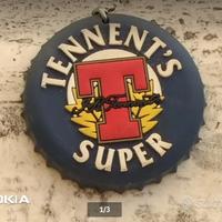 CIONDOLO APRI BOTTIGLIE TENNENT'S ORIGINALE,