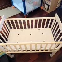 Culla neonato bianca in legno PICCI