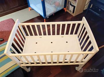 Culla neonato bianca in legno PICCI