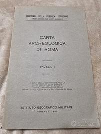 Carta Archeologica di Roma – Tavole I e II (1962–1