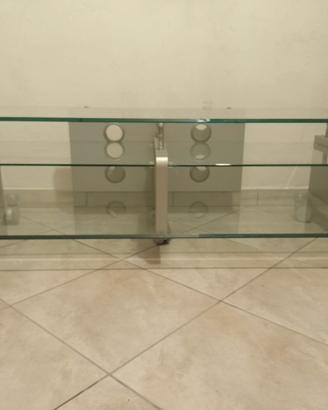 Porta TV in cristallo