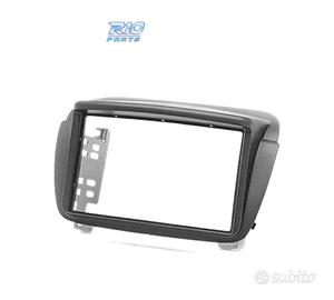 CORNICE NERA RADIO 2-DIN PER FIAT DOBLO OPEL COMBO