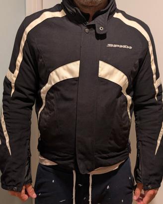 Giacca Moto SPIDI H2Out con paraschiena taglia M 