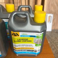 Lavaggio di fine cantiere concentrato