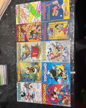 Lotto 10 fumetti topolino