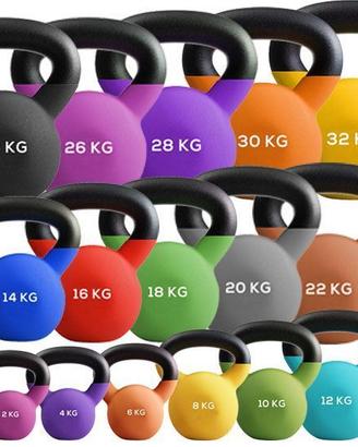 Kettlebells in Ghisa Ricoperte da Neoprene