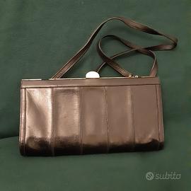 Borsa donna pelle nera