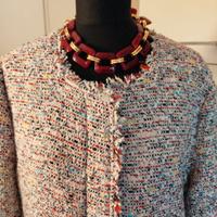 Giacca nuova stile Chanel taglia 50