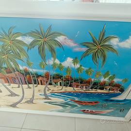 Quadro grande  con cornice