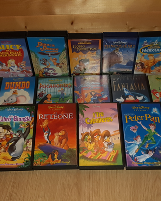 Lotto VHS originali Disney