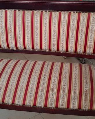 Set salotto vintage (divanetto e due poltrone)