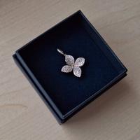 Ciondolo fiore in argento Amen